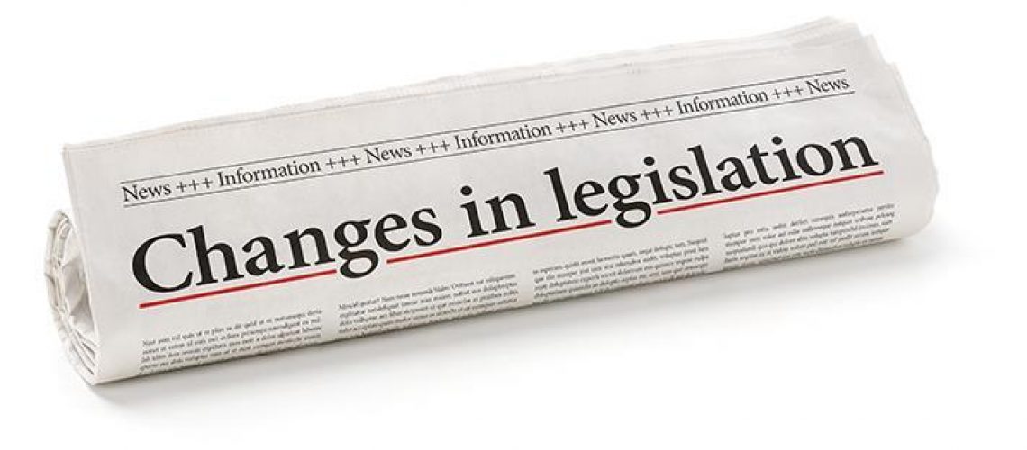 changes to legislation